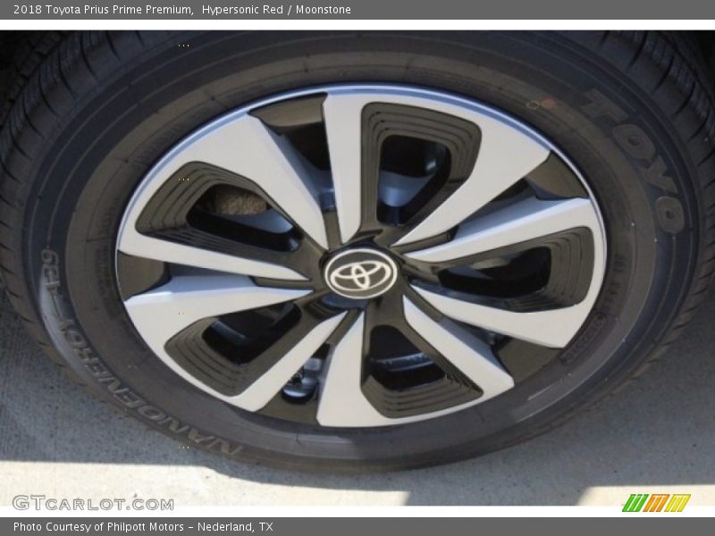 Hypersonic Red / Moonstone 2018 Toyota Prius Prime Premium