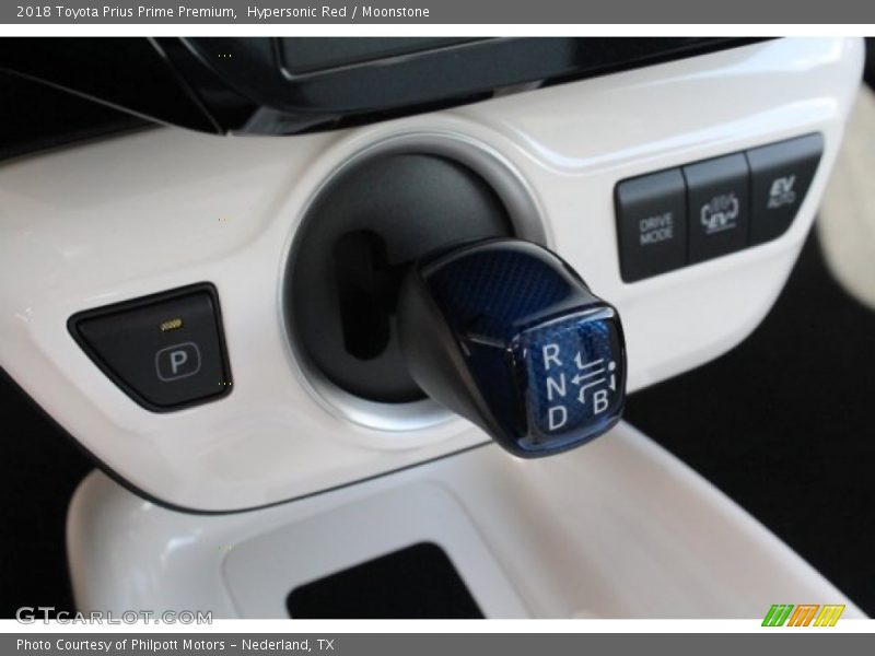 Hypersonic Red / Moonstone 2018 Toyota Prius Prime Premium