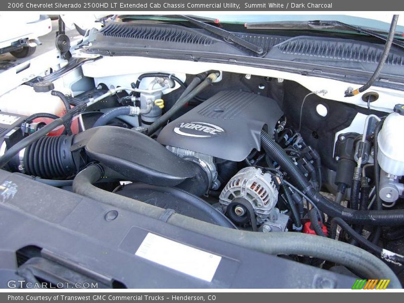 Summit White / Dark Charcoal 2006 Chevrolet Silverado 2500HD LT Extended Cab Chassis Commercial Utility