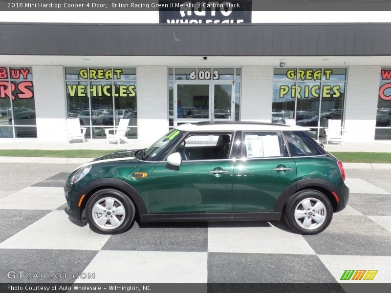 British Racing Green II Metallic / Carbon Black 2018 Mini Hardtop Cooper 4 Door
