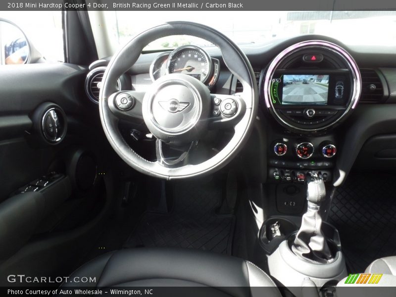 British Racing Green II Metallic / Carbon Black 2018 Mini Hardtop Cooper 4 Door