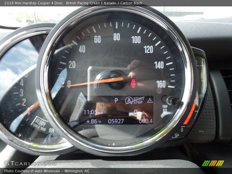 British Racing Green II Metallic / Carbon Black 2018 Mini Hardtop Cooper 4 Door