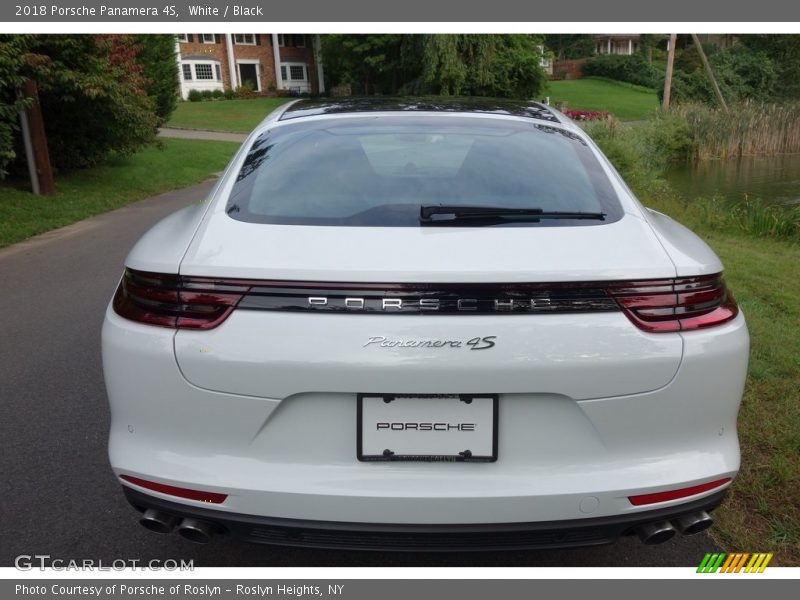 White / Black 2018 Porsche Panamera 4S