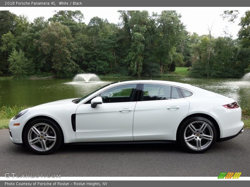 White / Black 2018 Porsche Panamera 4S