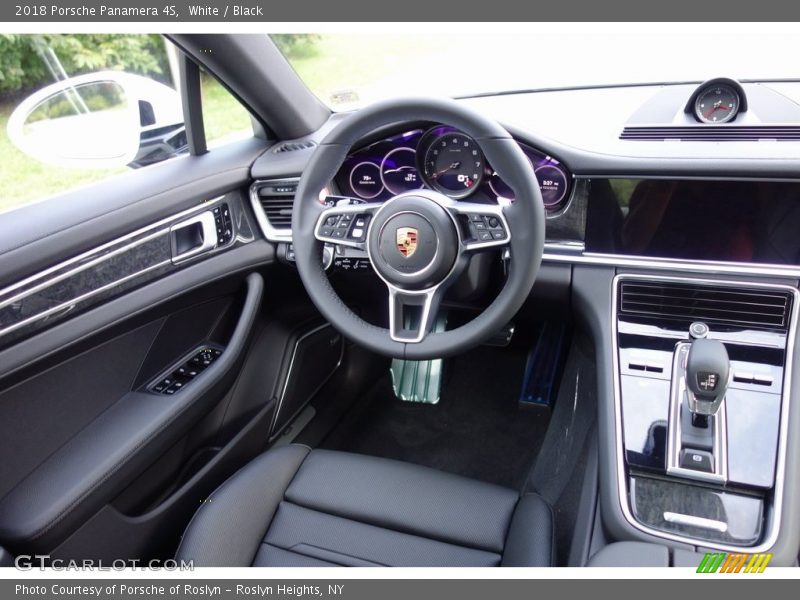 White / Black 2018 Porsche Panamera 4S