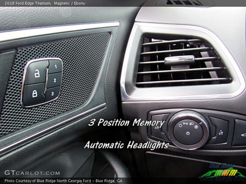 Magnetic / Ebony 2018 Ford Edge Titanium