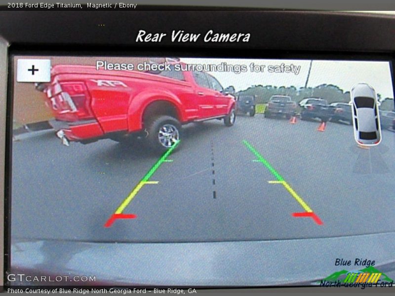 Magnetic / Ebony 2018 Ford Edge Titanium