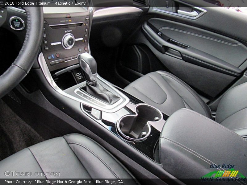 Magnetic / Ebony 2018 Ford Edge Titanium