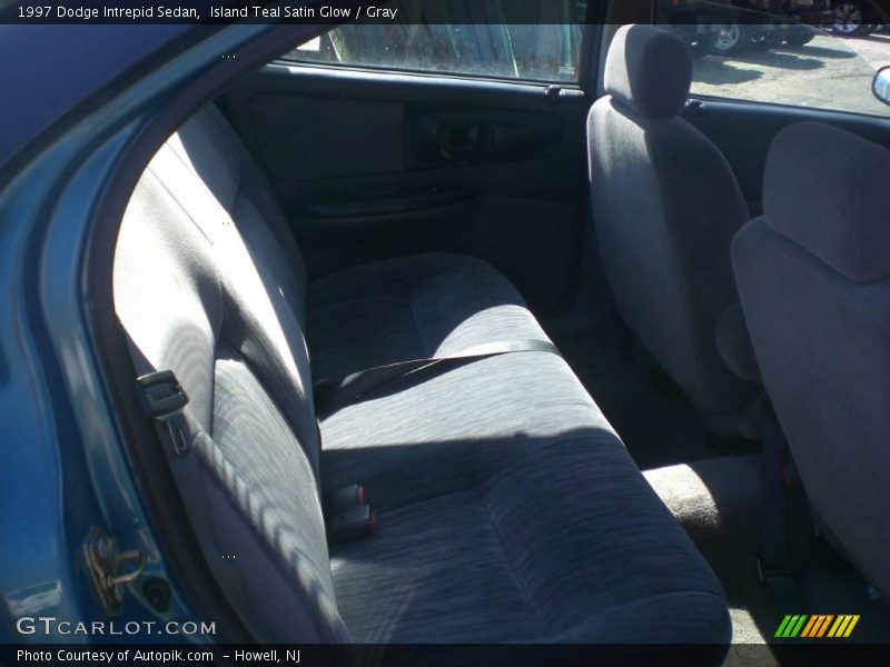 Island Teal Satin Glow / Gray 1997 Dodge Intrepid Sedan