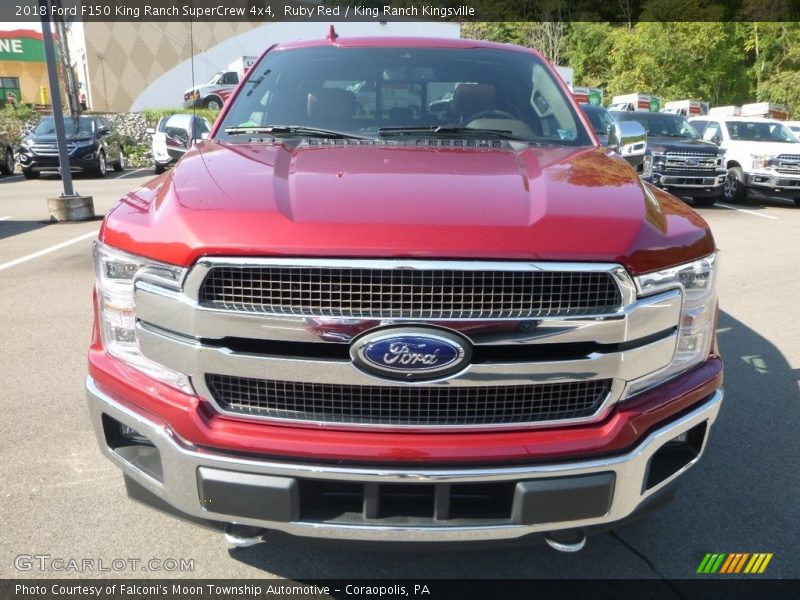 Ruby Red / King Ranch Kingsville 2018 Ford F150 King Ranch SuperCrew 4x4
