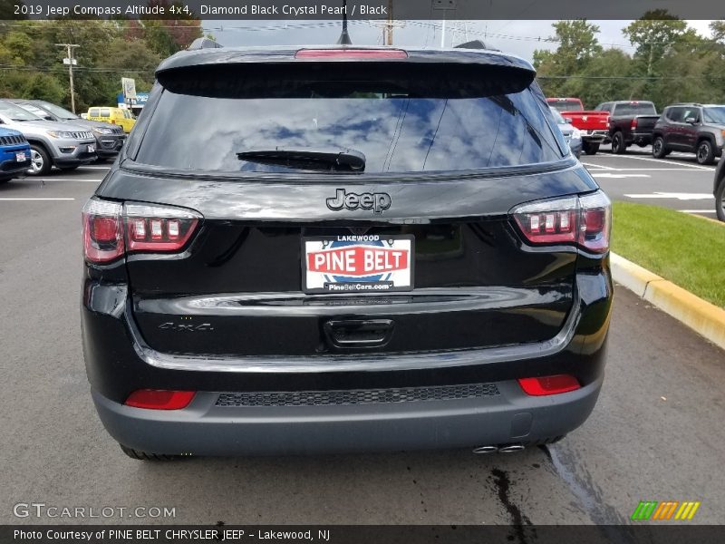 Diamond Black Crystal Pearl / Black 2019 Jeep Compass Altitude 4x4