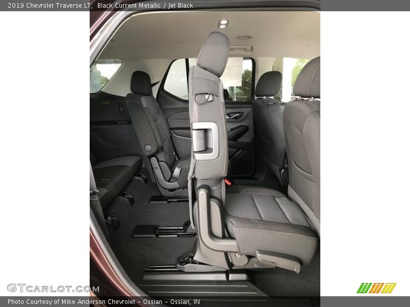 Black Current Metallic / Jet Black 2019 Chevrolet Traverse LT