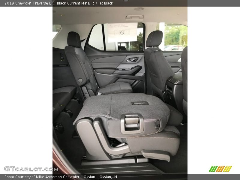 Black Current Metallic / Jet Black 2019 Chevrolet Traverse LT