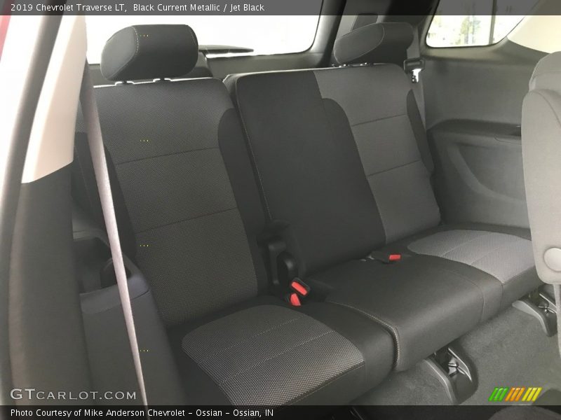 Black Current Metallic / Jet Black 2019 Chevrolet Traverse LT