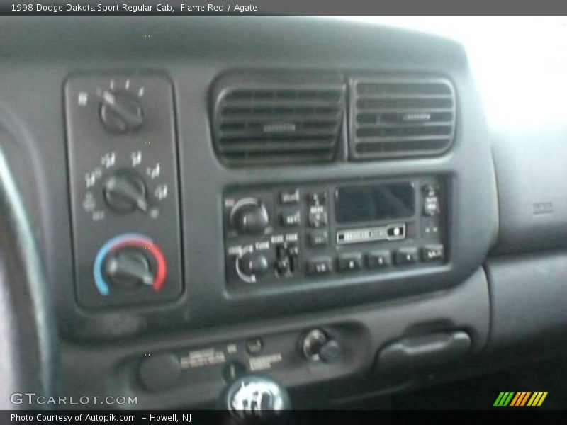 Flame Red / Agate 1998 Dodge Dakota Sport Regular Cab