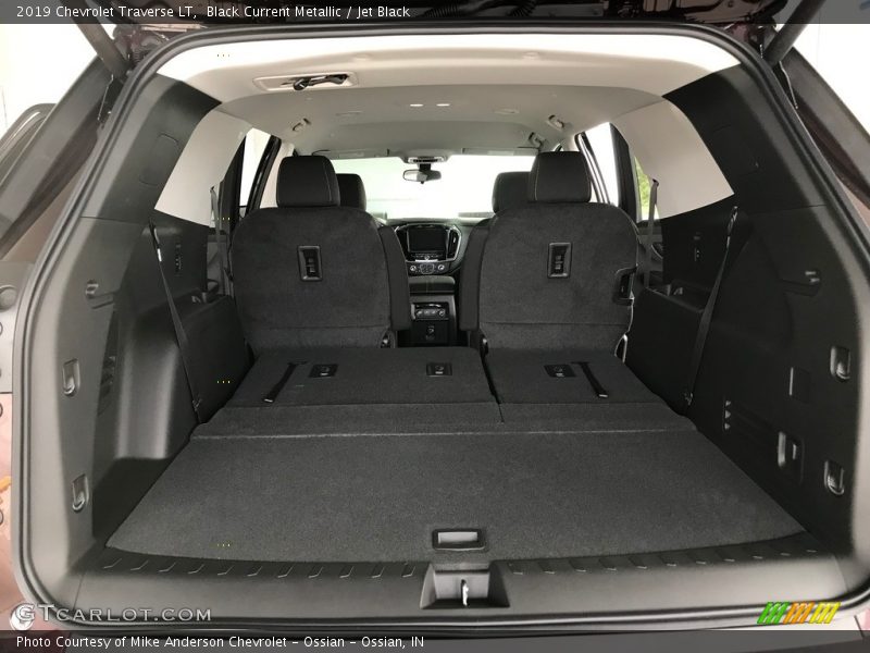 Black Current Metallic / Jet Black 2019 Chevrolet Traverse LT