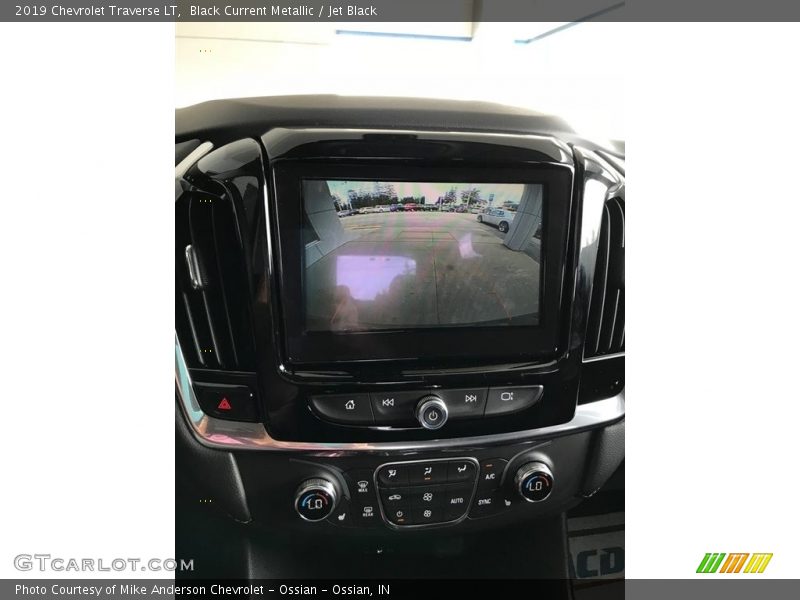Black Current Metallic / Jet Black 2019 Chevrolet Traverse LT