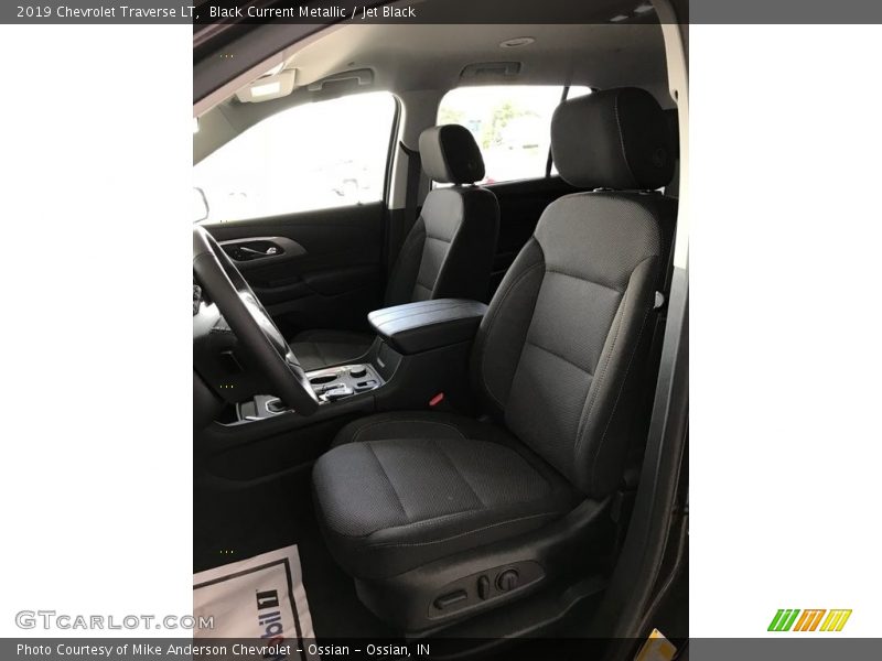 Black Current Metallic / Jet Black 2019 Chevrolet Traverse LT