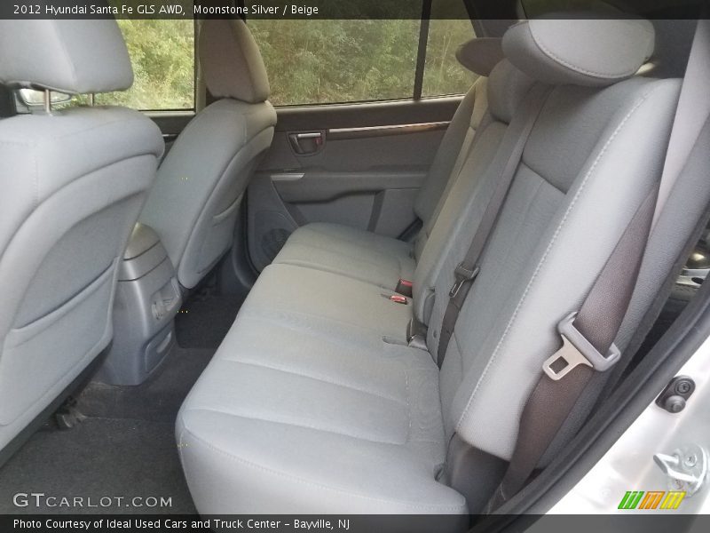 Moonstone Silver / Beige 2012 Hyundai Santa Fe GLS AWD