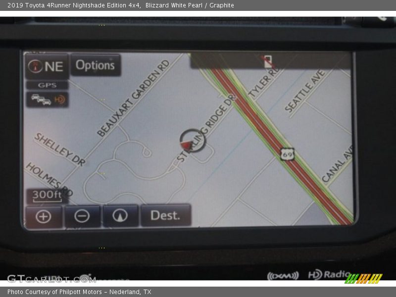 Navigation of 2019 4Runner Nightshade Edition 4x4