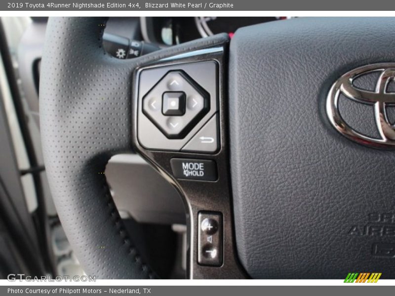  2019 4Runner Nightshade Edition 4x4 Steering Wheel