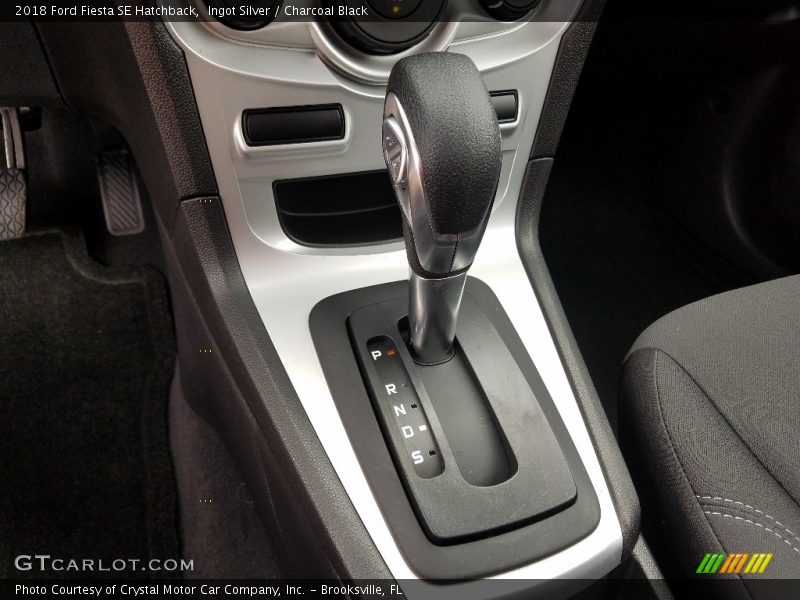 Ingot Silver / Charcoal Black 2018 Ford Fiesta SE Hatchback