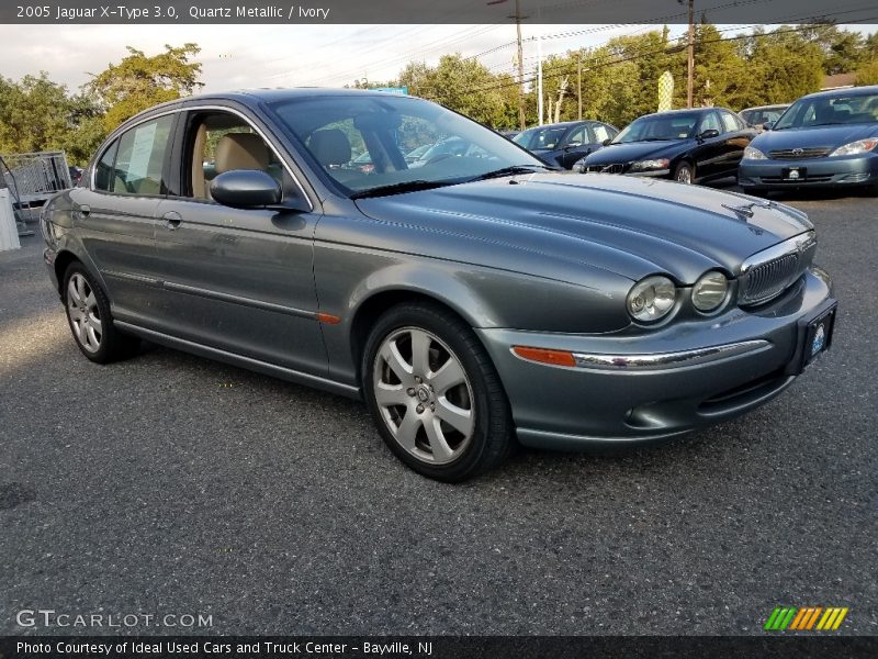 Quartz Metallic / Ivory 2005 Jaguar X-Type 3.0