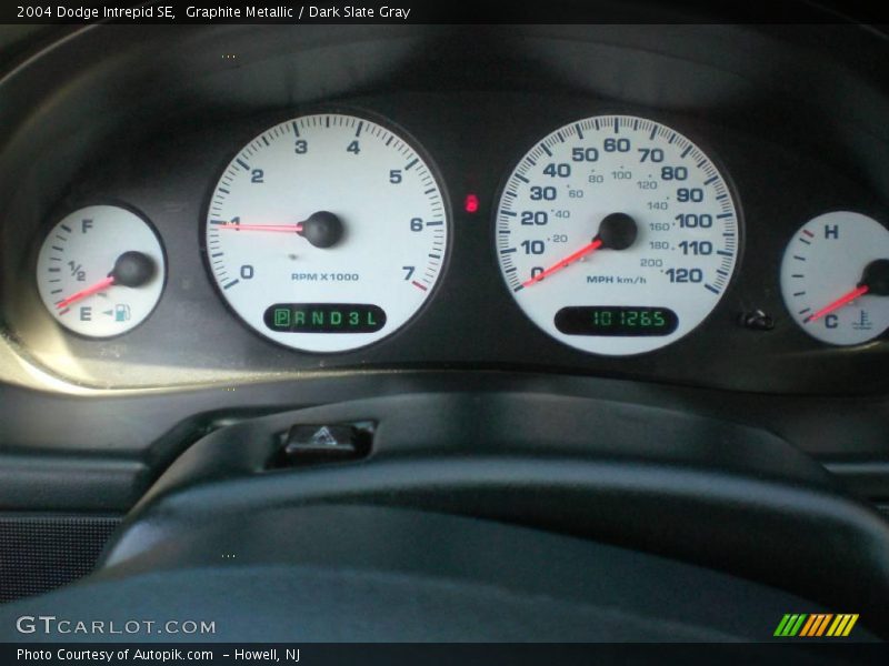 Graphite Metallic / Dark Slate Gray 2004 Dodge Intrepid SE