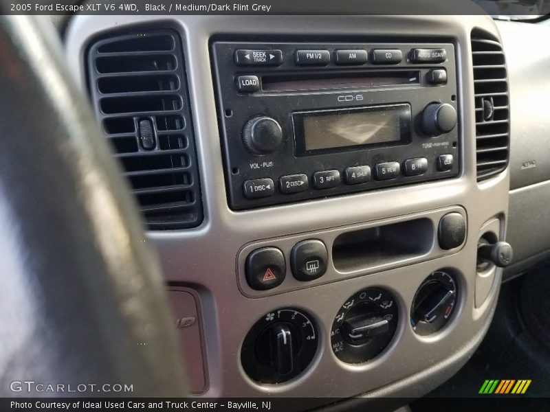 Black / Medium/Dark Flint Grey 2005 Ford Escape XLT V6 4WD