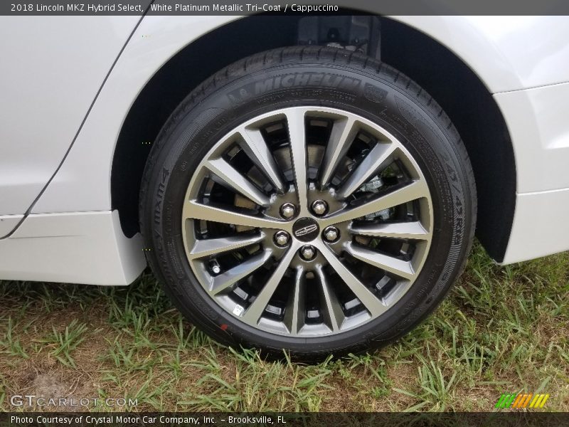  2018 MKZ Hybrid Select Wheel