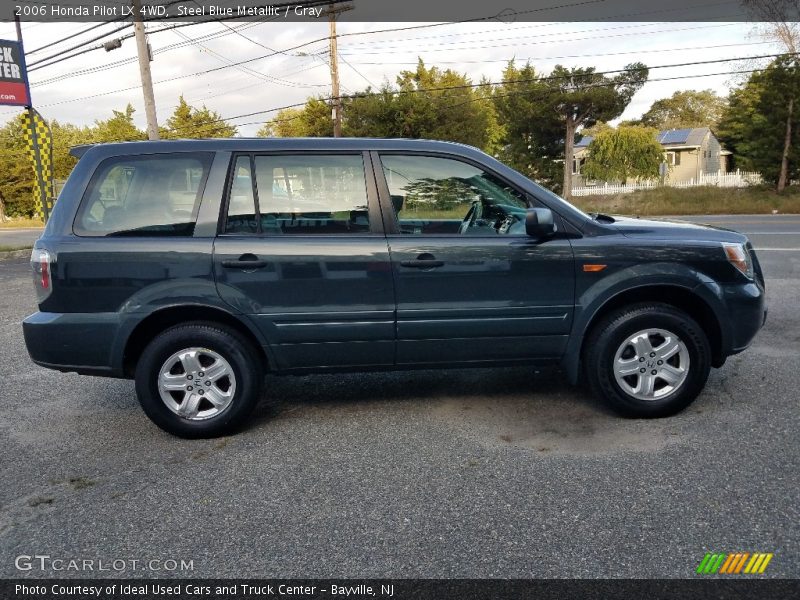Steel Blue Metallic / Gray 2006 Honda Pilot LX 4WD