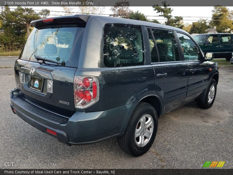 Steel Blue Metallic / Gray 2006 Honda Pilot LX 4WD