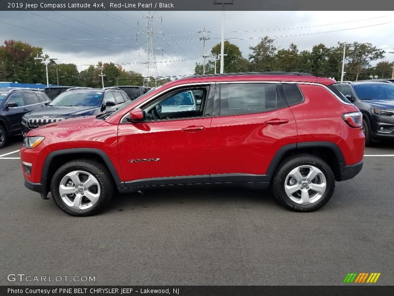  2019 Compass Latitude 4x4 Red-Line Pearl