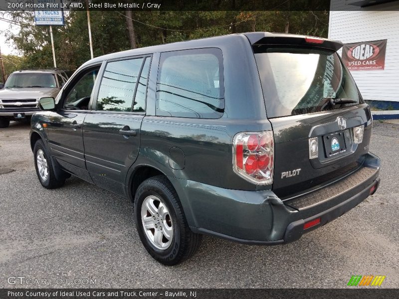 Steel Blue Metallic / Gray 2006 Honda Pilot LX 4WD