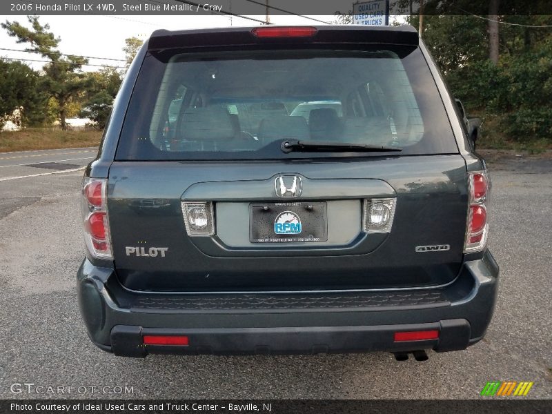 Steel Blue Metallic / Gray 2006 Honda Pilot LX 4WD