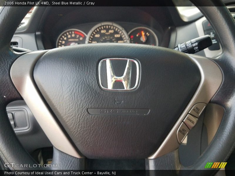 Steel Blue Metallic / Gray 2006 Honda Pilot LX 4WD