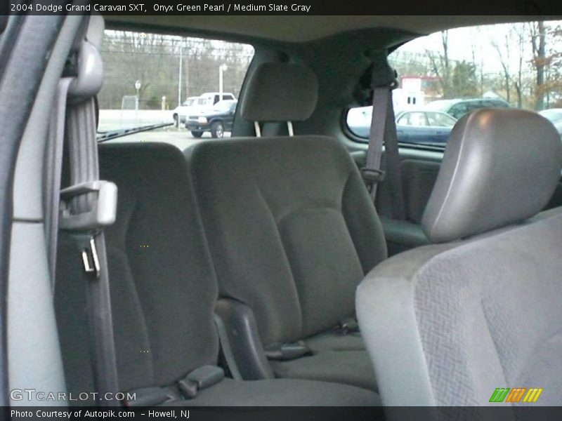 Onyx Green Pearl / Medium Slate Gray 2004 Dodge Grand Caravan SXT