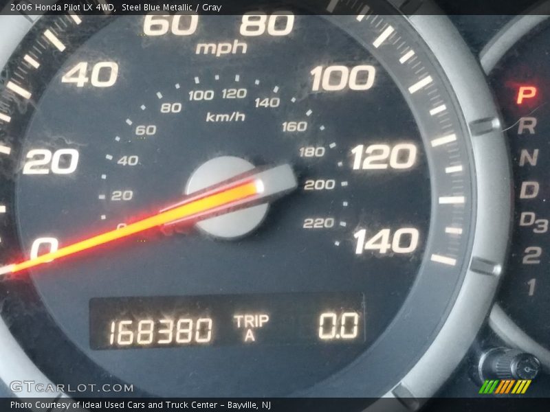 Steel Blue Metallic / Gray 2006 Honda Pilot LX 4WD