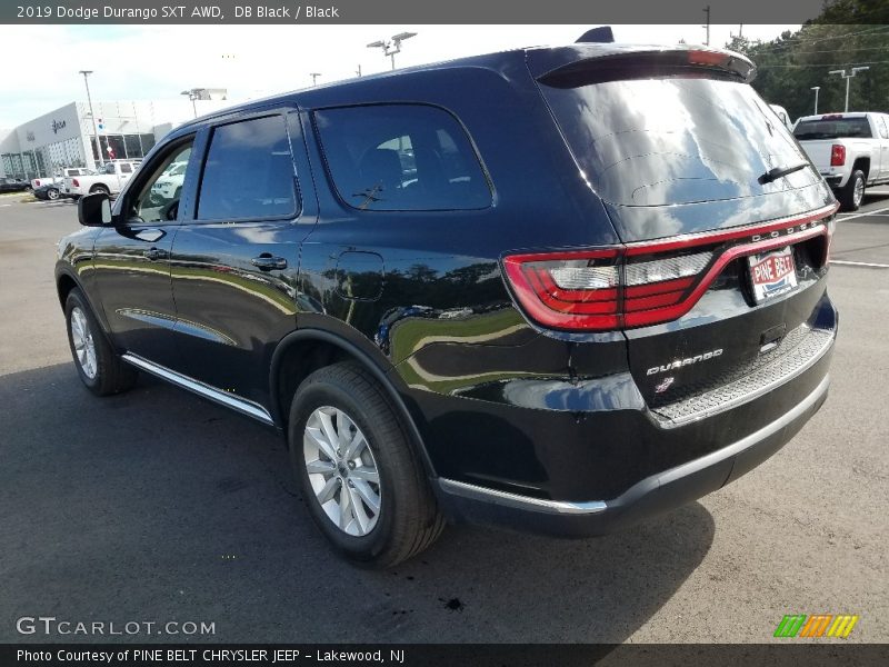 DB Black / Black 2019 Dodge Durango SXT AWD