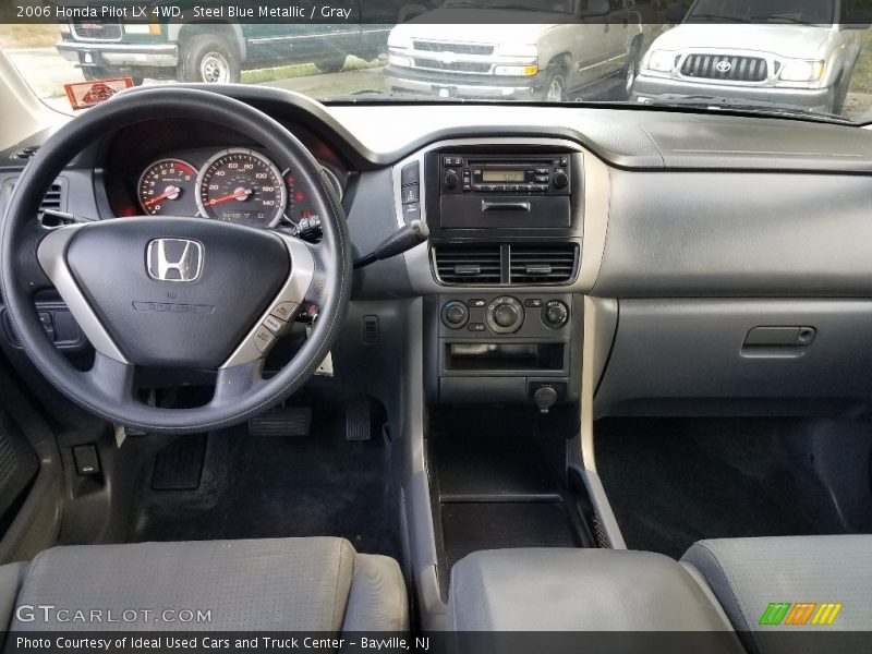 Steel Blue Metallic / Gray 2006 Honda Pilot LX 4WD