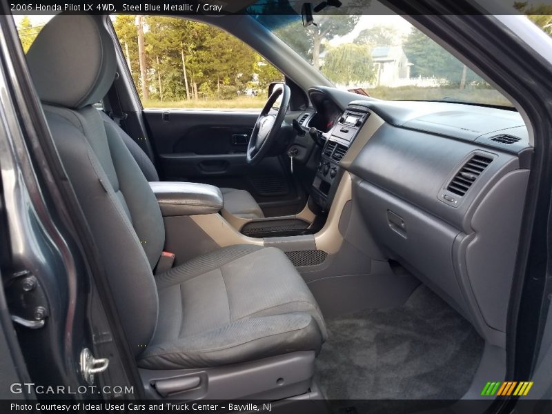 Steel Blue Metallic / Gray 2006 Honda Pilot LX 4WD