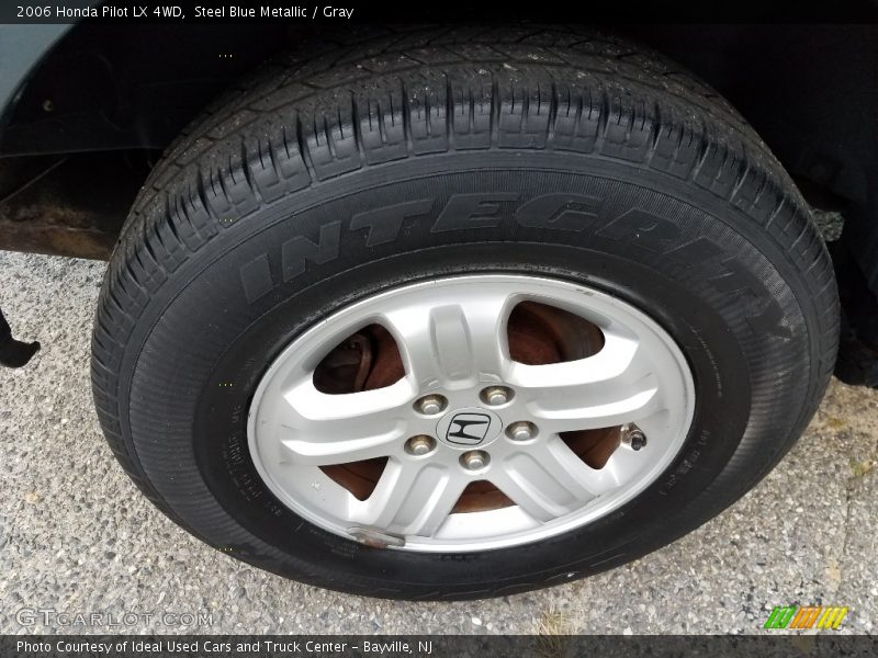 Steel Blue Metallic / Gray 2006 Honda Pilot LX 4WD