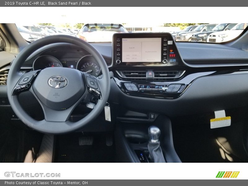 Black Sand Pearl / Black 2019 Toyota C-HR LE