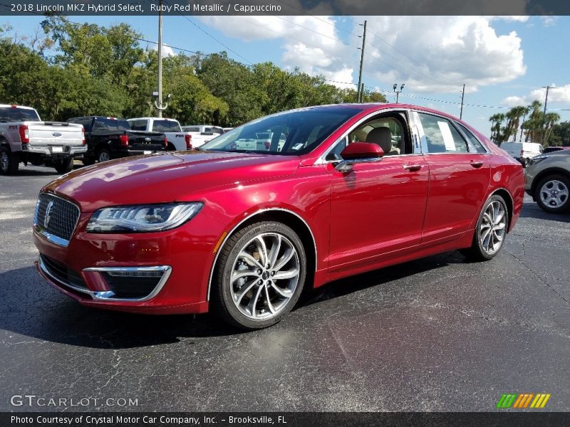 Ruby Red Metallic / Cappuccino 2018 Lincoln MKZ Hybrid Select