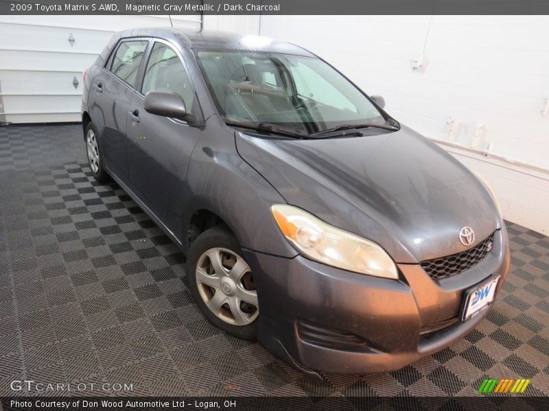 Magnetic Gray Metallic / Dark Charcoal 2009 Toyota Matrix S AWD