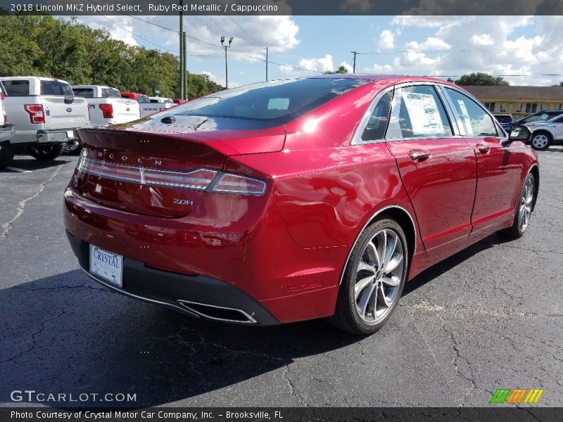 Ruby Red Metallic / Cappuccino 2018 Lincoln MKZ Hybrid Select