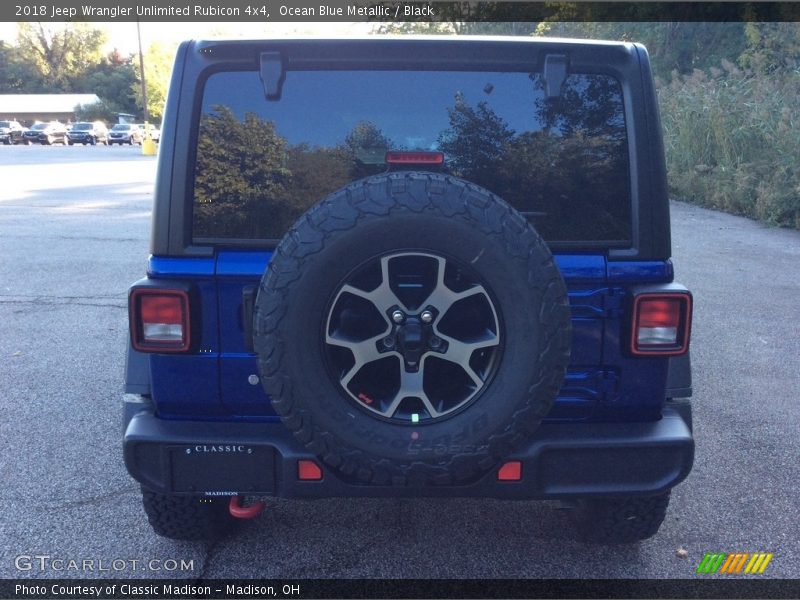 Ocean Blue Metallic / Black 2018 Jeep Wrangler Unlimited Rubicon 4x4