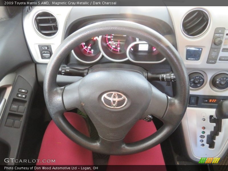 Magnetic Gray Metallic / Dark Charcoal 2009 Toyota Matrix S AWD