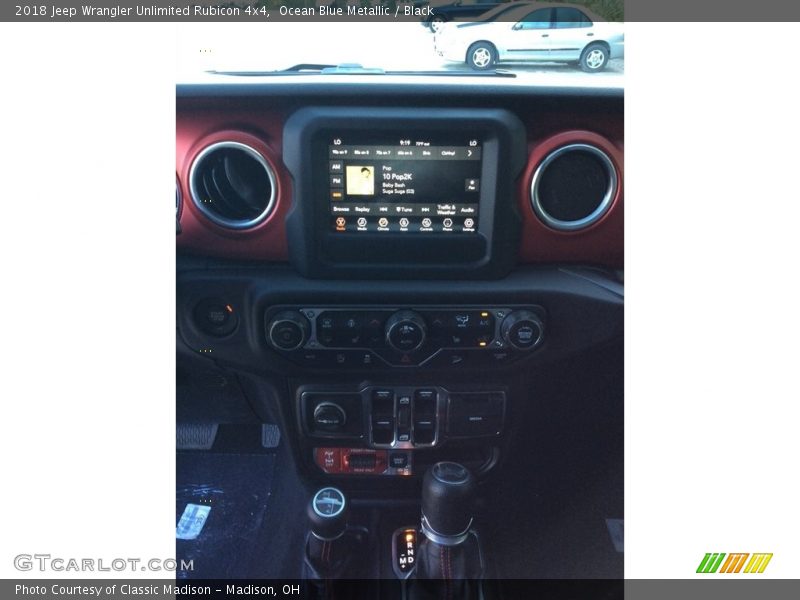 Ocean Blue Metallic / Black 2018 Jeep Wrangler Unlimited Rubicon 4x4