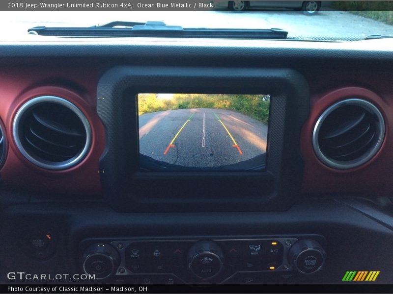 Ocean Blue Metallic / Black 2018 Jeep Wrangler Unlimited Rubicon 4x4